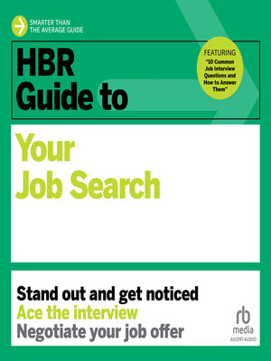 cover image of HBR Guide to Your Job Search